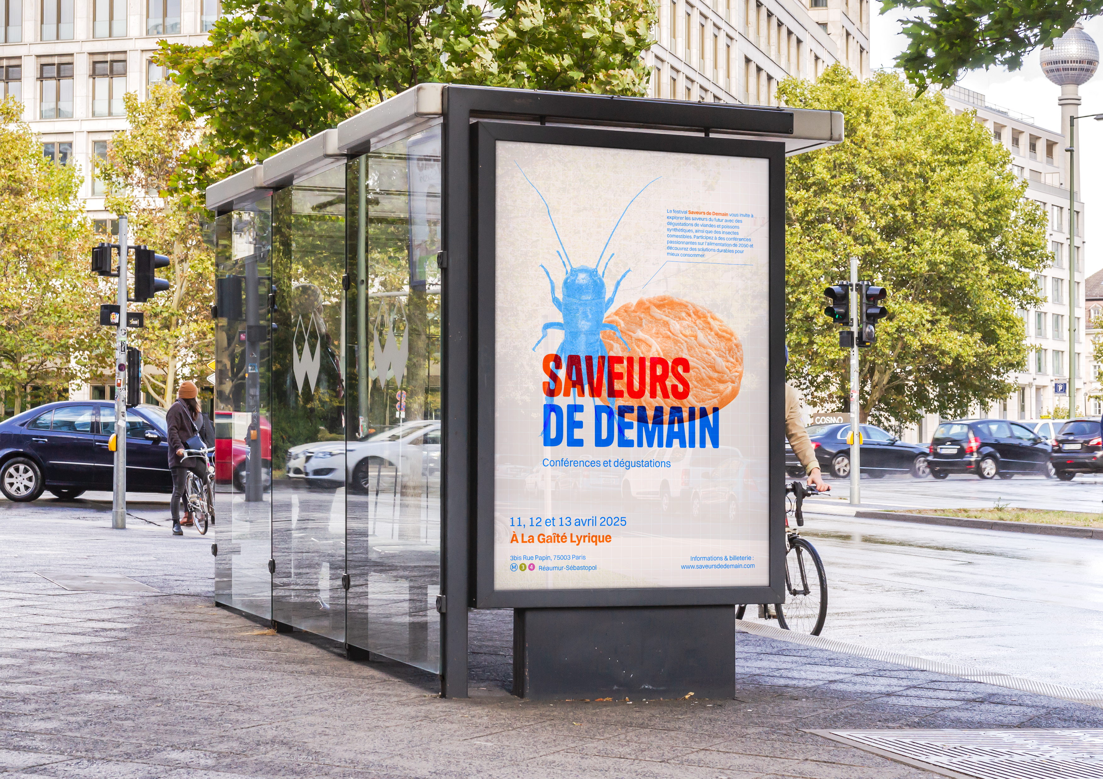 Affiche Saveurs de demain
